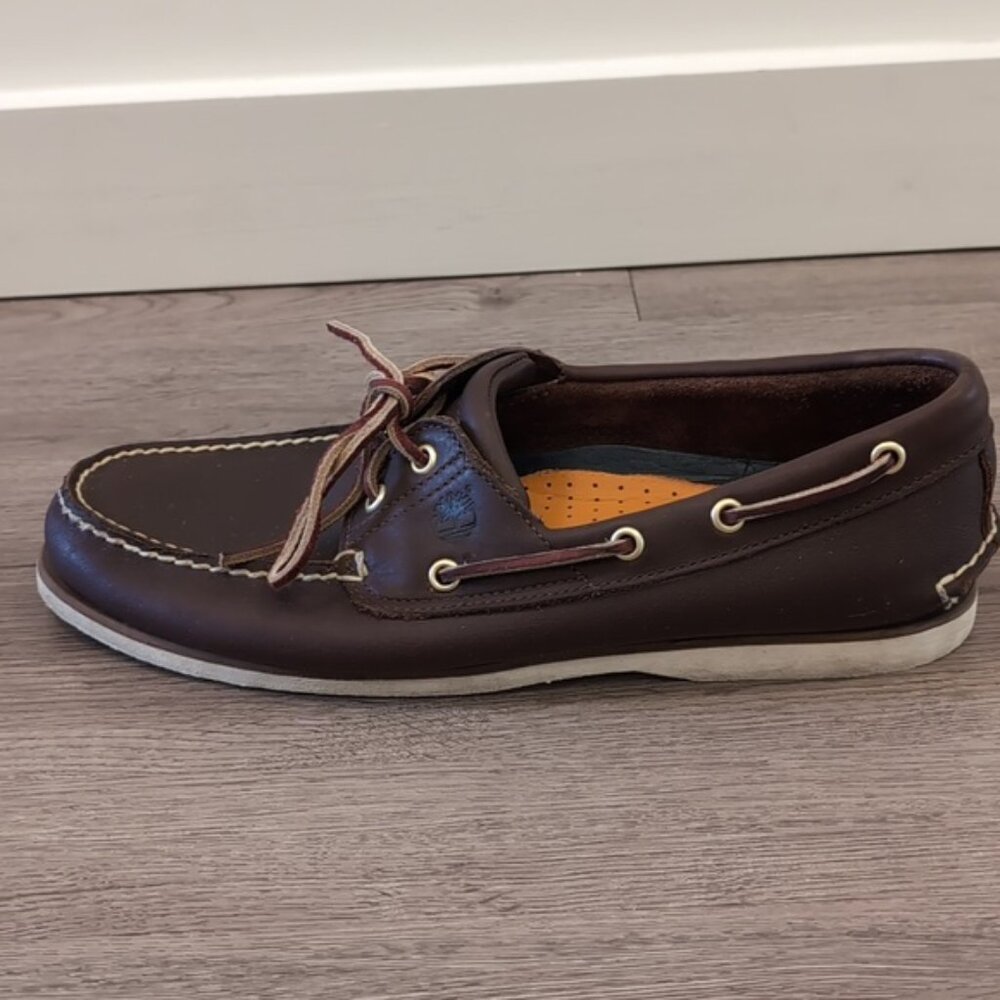 Timberland Classic 2-Eye Boat Shoe For Men 10.5 - Picture 3 of 8